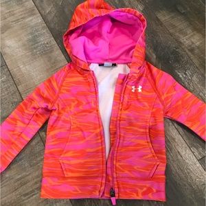 Under Armour orange jacket- 2 Toddler